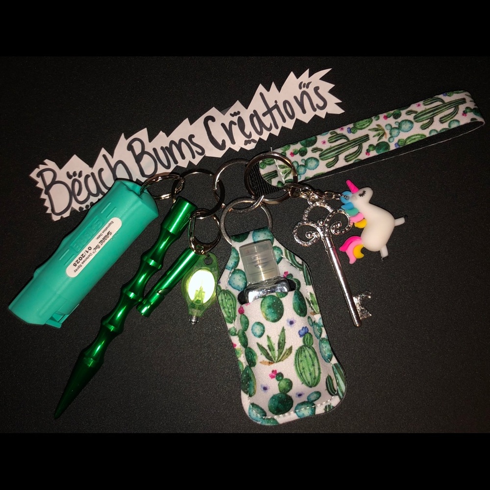 Self defense key chains